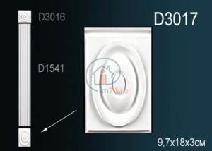 Perfect Дверной декор D3017